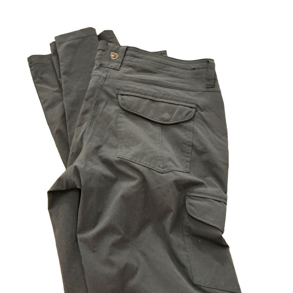 Kuhl Cargo Pants Women's Size 4 Blue Stretch Hiking Outdoors Mountain